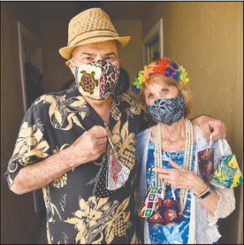 From Hawaiian shirts to colorful masks