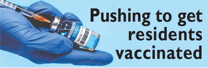 Pushing to get  residents  vaccinated