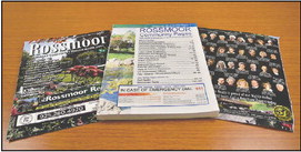 Old Rossmoor phone book recycle all but the covers