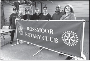 Rotary marks service day with food drive