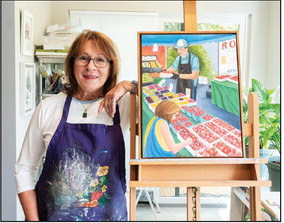 Farmers’ Market inspires artist