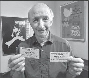 Howard Lowe was at Woodstock Howard Lowe was at Woodstock