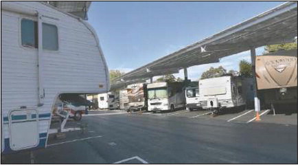 Off the streets: RVs are back in their parking lot Off the streets: RVs are back in their parking lot