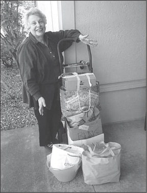 Residents thanked for donating their bling Residents thanked for donating their bling