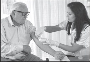 Resident advocates for blood donations Resident advocates for blood donations