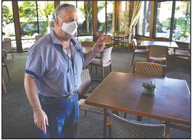 Creekside Grill preparing for indoor dining Creekside Grill preparing for indoor dining