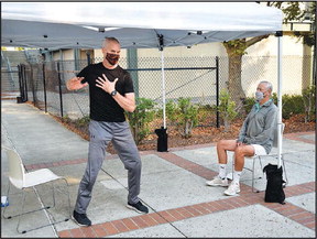 With strict indoor limitations, Fitness Center adapts programs With strict indoor limitations, Fitness Center adapts programs